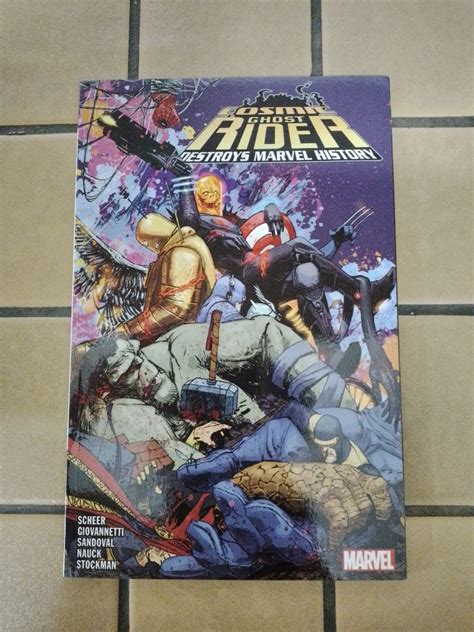 Cosmic Ghost Rider Destroys Marvel History TPB Gerardo Zaffino