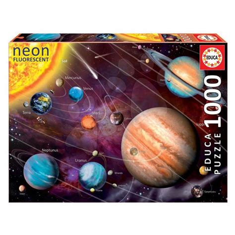 Educa Naprendszer Neon Puzzle Darabos