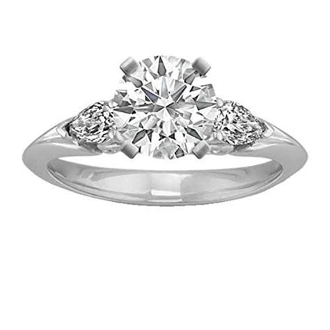 BB Jewels 1 39Carat Pear Shaped Diamond Three Stone Engag Https