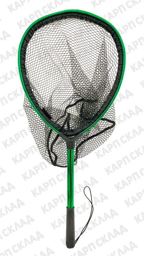 Подсачек для рыбалки KAIDA KH14-86 86см черная сетка - купить с ...