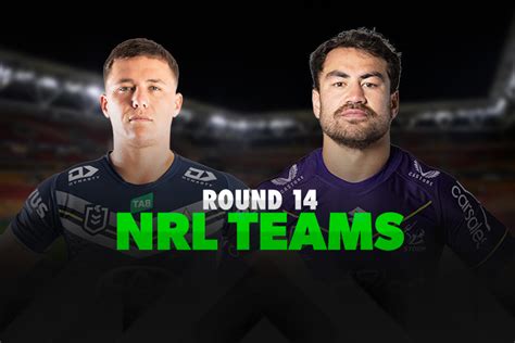 Nrl Round 14 Team Lists 2023 Nrl News