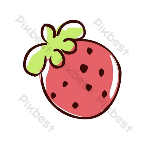 Cute Strawberry Clipart Png