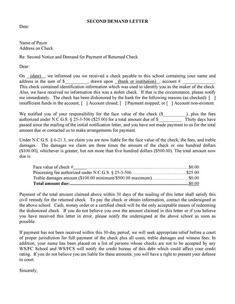 Sample Settlement Demand Letter