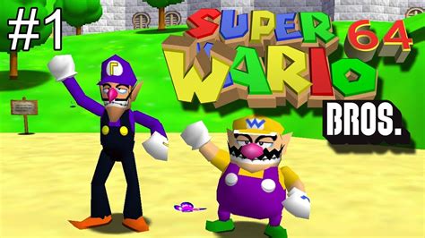 The Super Wario Bros 64 Playthrough Ep 1 The Fat Mans Struggle