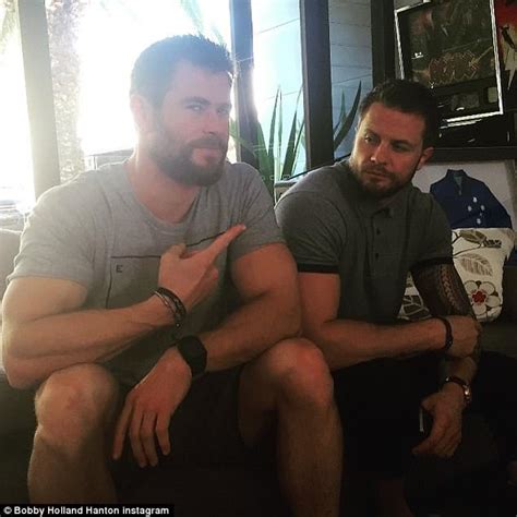 Chris Hemsworth S Stunt Double Bobby Holland Hanton Reveals Injuries Daily Mail Online