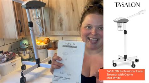 Unboxing Tasalon Professional Facial Steamer With Ozone Mist White Spa