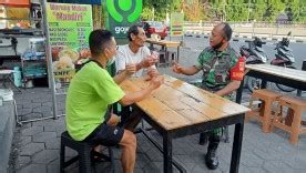 Kodim Kota Yogyakarta Komsos Wujud Kedekatan Babinsa Dengan