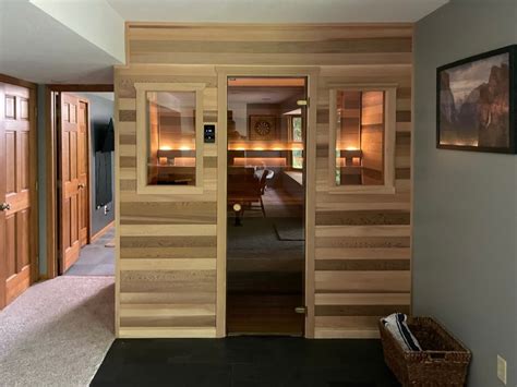 CLOSET TRANSFORMATION Voyageur Custom Saunas