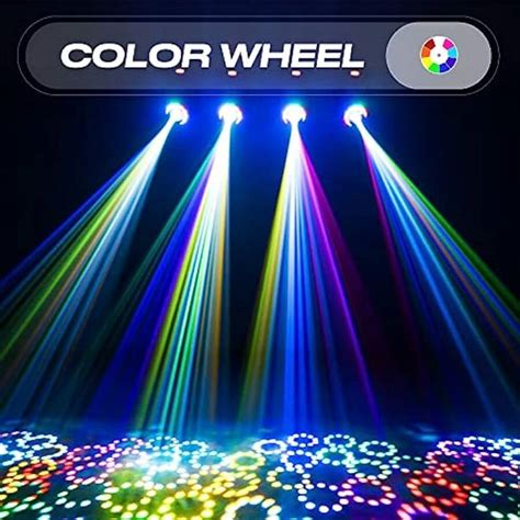 U King W Led Moving Head Light Rotating Facet Prism Dj Lighting