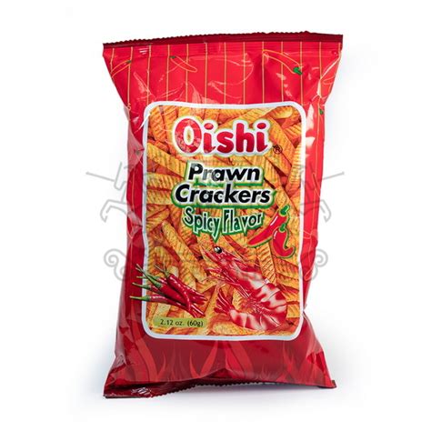 Oishi Shrimp Chips – Spicy 60g – M & C