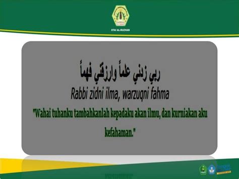 Ayat Hadist Tentang Perintah Mencari Nafkah Bekerja Ppt