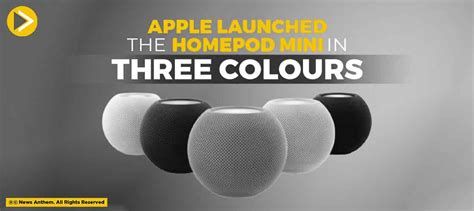 Apple Launched The Homepod Mini In Three Colours