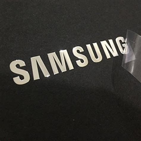 Buy Wallner 2pcs Adhesive Samsung Logo Sticker Metal Sticker Metal