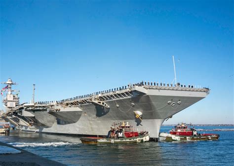 Uss Gerald R Ford Wraps Up Its Maiden Deployment Naval Today