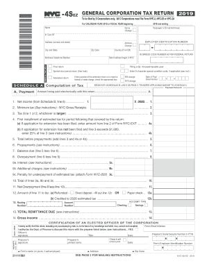 Nyc Dof Nyc Sez Fill Out Tax Template Online