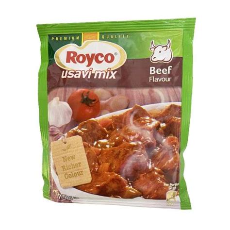 Royco Usavi Mix Beef Zimbabwean 75g Pack Sedo Snax
