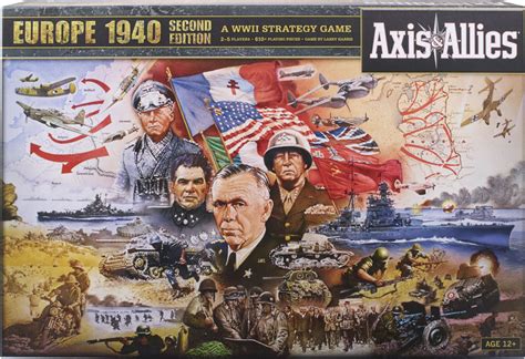 Avalon Hill Axis And Allies Europe 1940 Second Edition Wholesale