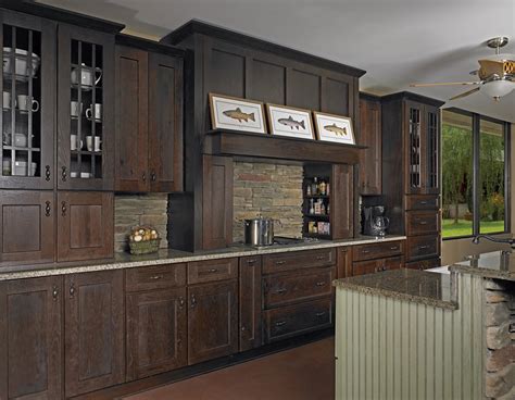 Traditional Cabinets Go Rustic and Artisanal with Semi-custom Cabinets