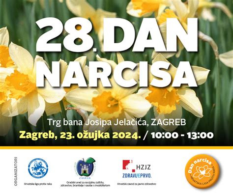 Dan Narcisa Javnozdravstvena Akcija Svjesnosti O Prevenciji Raka