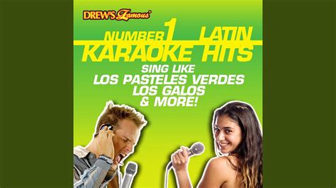 Amor Por Ti As Made Famous By Los Galos Karaoke Version Youtube