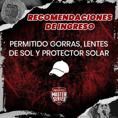 FMS Perú on Twitter Recomendaciones de ingreso a las jornadas