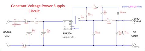 Constant Voltage Charging Circuit Diagram