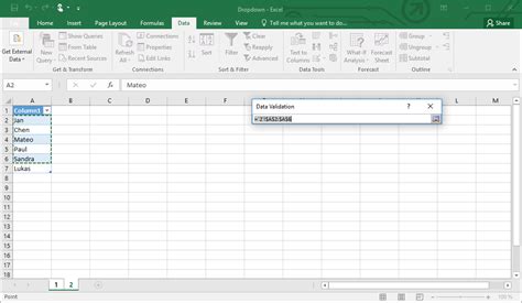 How To Easily Edit Drop Down Lists In Excel Example Ionos