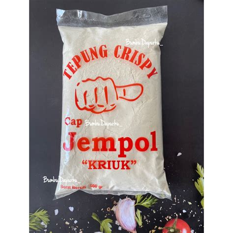 Jual Bungkus Tepung Crispy Kriuk Cap Jempol Gr Shopee Indonesia