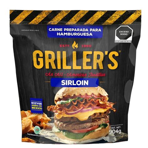 Compra en línea Carne para Hamburguesa Griller s Sirloin Justo mx