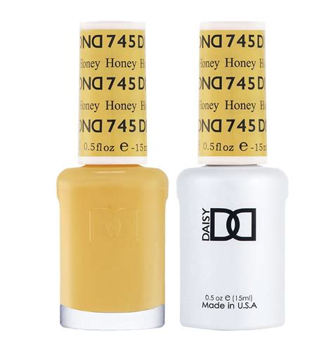 Dnd Nail Polish Gel And Matching Lacquer Set Duo 745 Honey