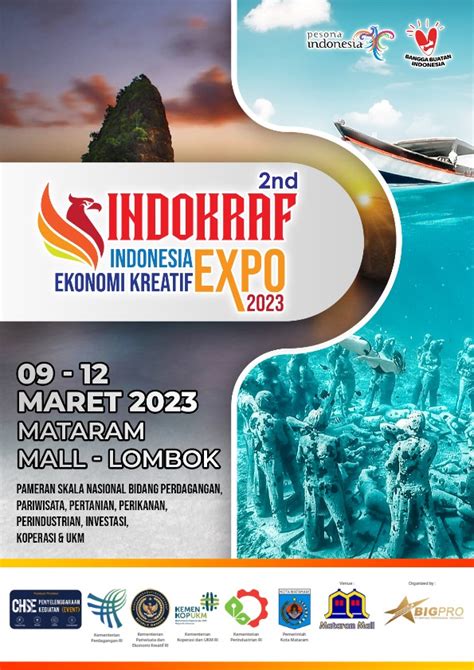 INDONESIA EKONOMI KREATIF EXPO INDOKRAF EXPO 2023 Jadwal Event