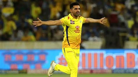 Ipl Deepak Chahar Set For Comeback After Being Fully Fit