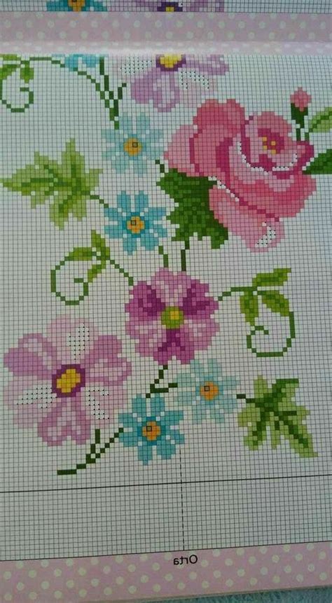 Rose Cross Stitch Pattern Cross Stitch Geometric Cross Stitch Bird