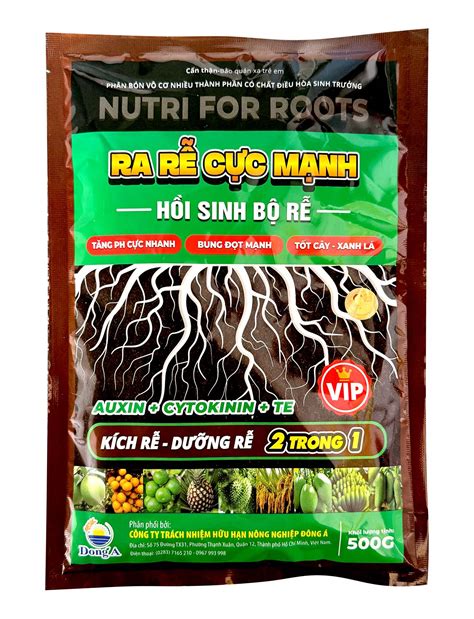 RA RỄ CỰC MẠNH - NUTRI FOR ROOTS 500G - CÔNG TY TNHH NÔNG NGHIỆP ĐÔNG Á