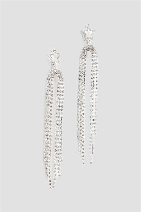 Boucles d oreilles cascade à strass Ardene