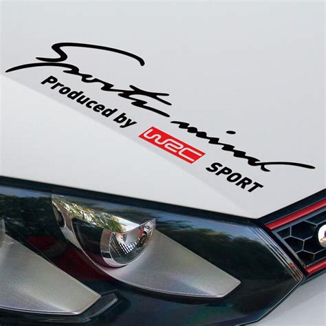 10 Piezas Personalizables Wrc Rally Car Covers Stickers Decal Car Styling Para Citroen