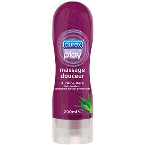 Durex Play Massage Gel Lubrifiant Pour Usage Intime Et Gel De Massage