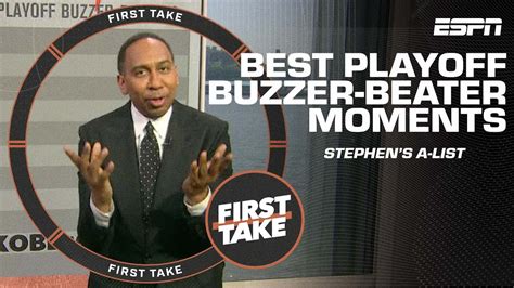 Stephen S A List Best Playoff Buzzer Beaters First Take Youtube