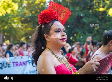 Madrid Spain July Gay Pride Orgullo Gay Parade Stock Photo Alamy