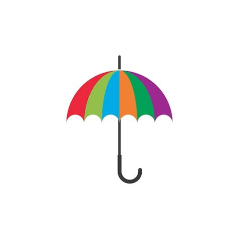 Premium Vector Umbrella Logo Icon Illustration Vector Template