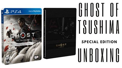 GHOST OF TSUSHIMA SPECIAL EDITION UNBOXING YouTube