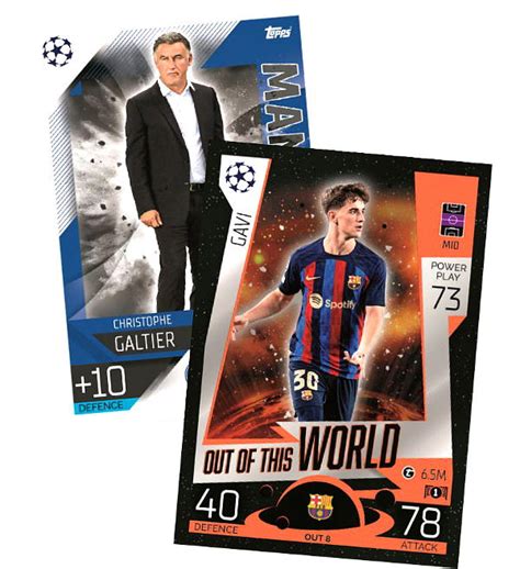 Topps Champions League Match Attax EXTRA 2022 23 Display mit 24 Tüten