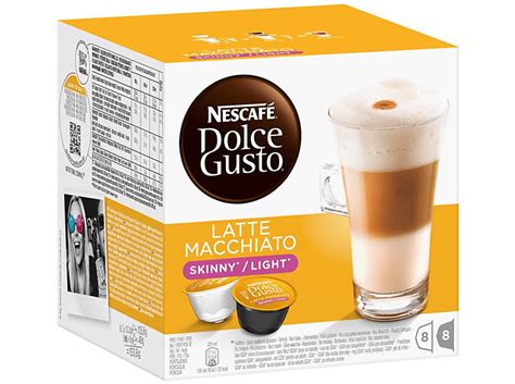 Cápsulas monodosis Nescafé Dolce Gusto Latte Macchiato light Pack de