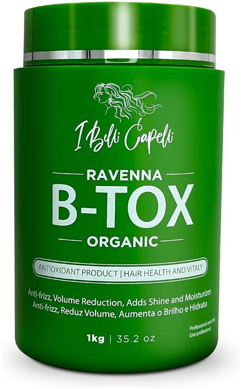 Ibelli Capelli Organic Ravenna Hair Botox Treatment Botox Capilar Para