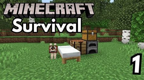 Humble Beginnings Minecraft Survival Let S Play Episode 1 YouTube