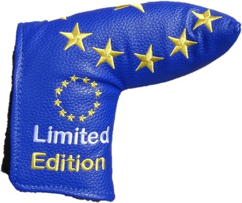 Team Europe Limited Edition Blue Blade European Golf Putter Cover Ideal