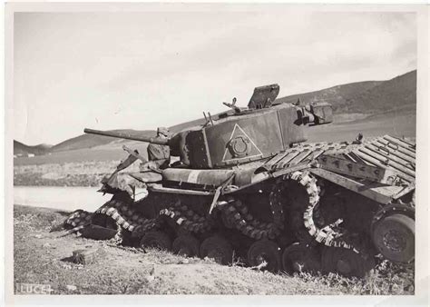 Wk Foto Panzer Valentine Tunisia Dak Postimages