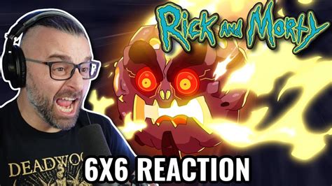 RICK AND MORTY 6X6 REACTION JuRICKsic Mort YouTube