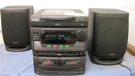 Aiwa Stereo System Model Nsx V70 Old School Karaoke Machine Aiwa Nsx