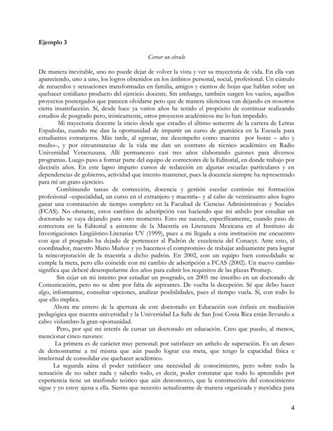 Ejemplos de cartas de exposición de motivos PDF Descarga Gratuita